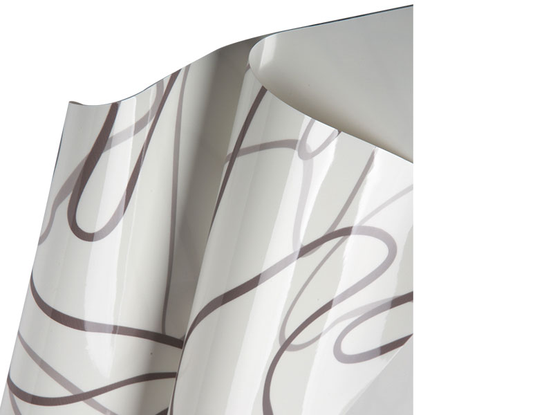 Puting Pinakintab na PVC Ceiling Film-10