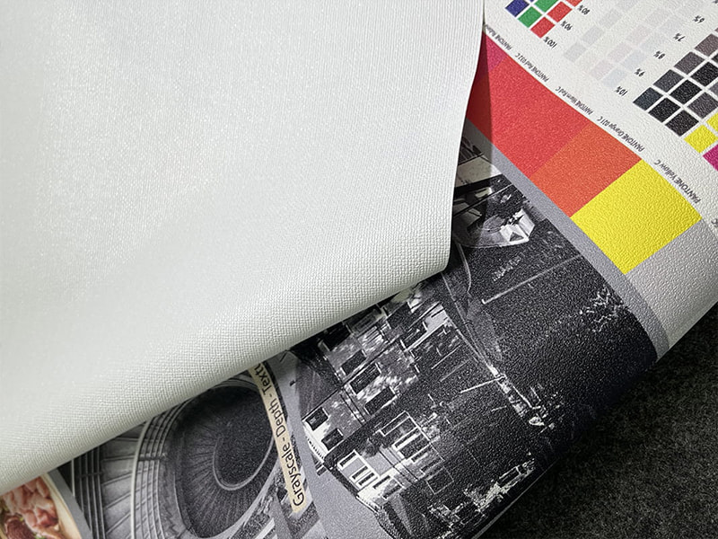 Opaque White Printable Substrate Film Para sa Solvent Printing