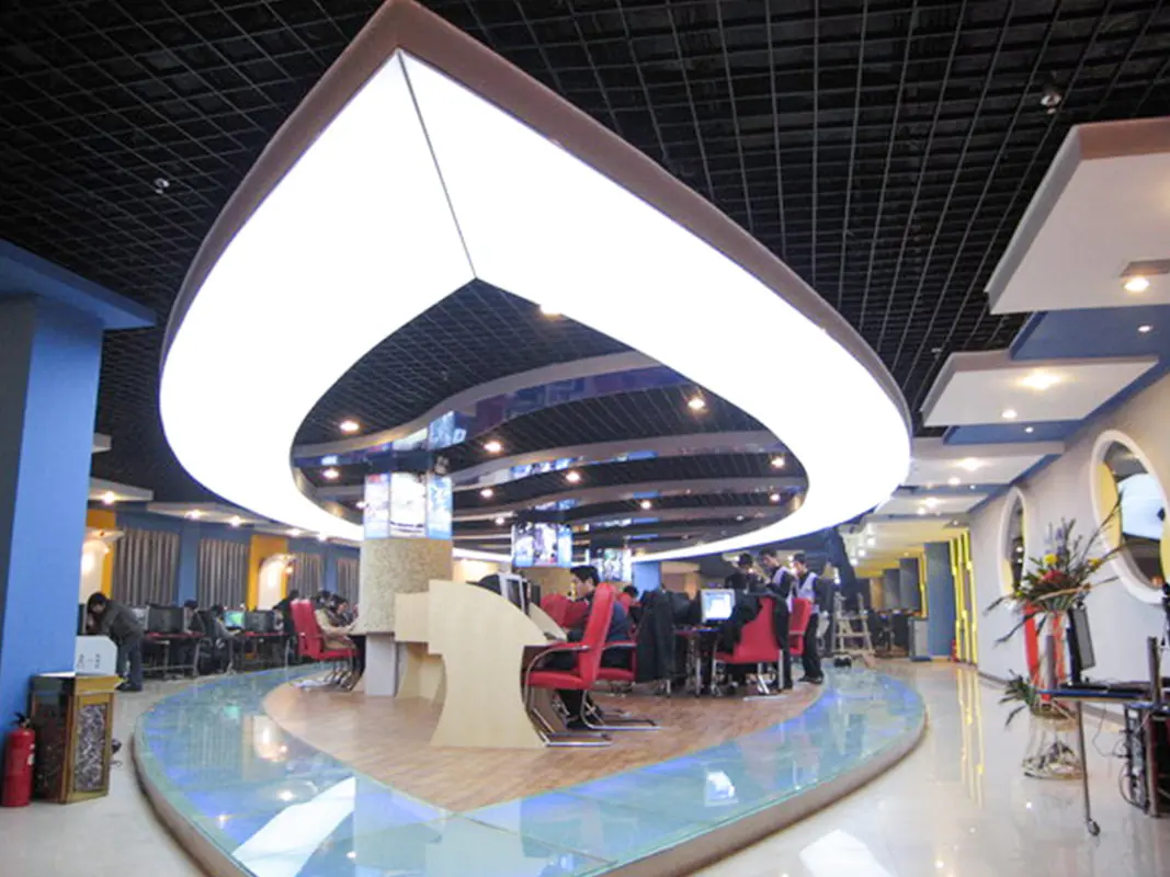 Naka-print na White PVC Vinyl Stretch Ceiling Film