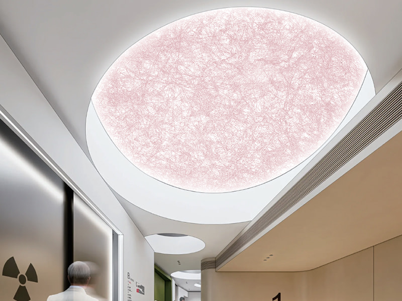 Art printed ceiling soft film Art printed ceiling soft film